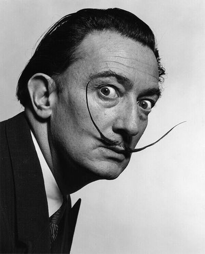 Photograph of Salvador Dalí